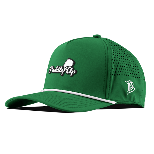 Paddle Up Curved 5 Panel Rope Kelly Green