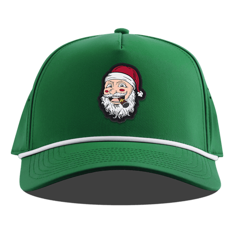 Santa PVC Curved 5 Panel Rope Kelly Green