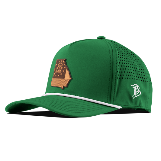 Georgia 4 Curved 5 Panel Rope Kelly Green