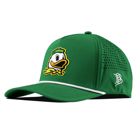 University of Oregon "The Duck" Curved 5 Panel Rope Kelly Green