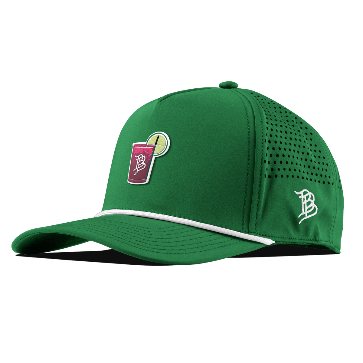 Transfusion Curved 5 Panel Rope Kelly Green