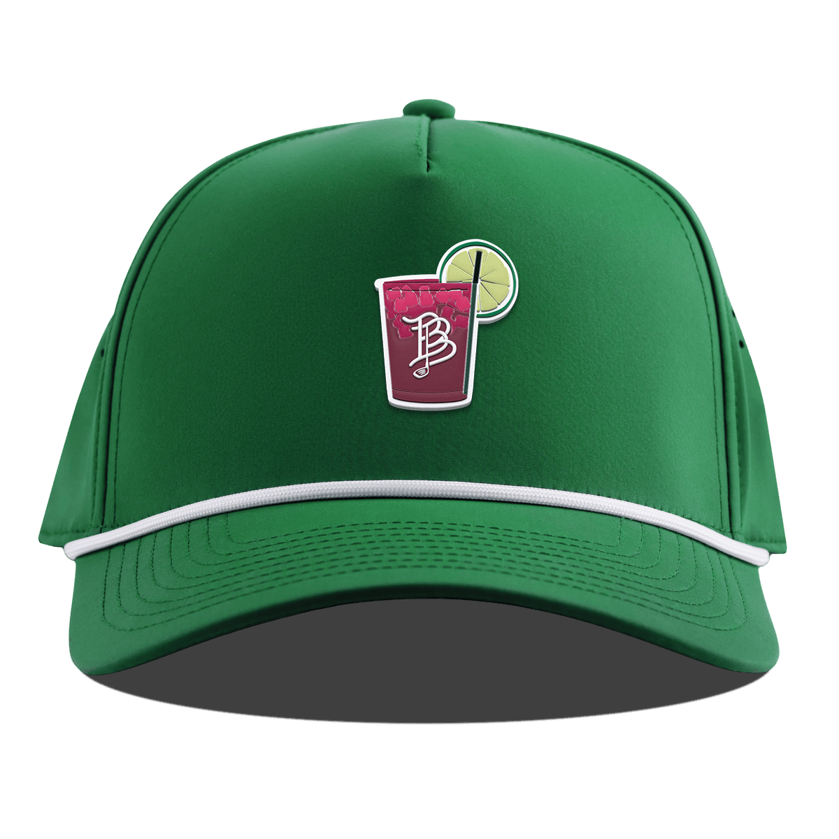 Transfusion Curved 5 Panel Rope Kelly Green