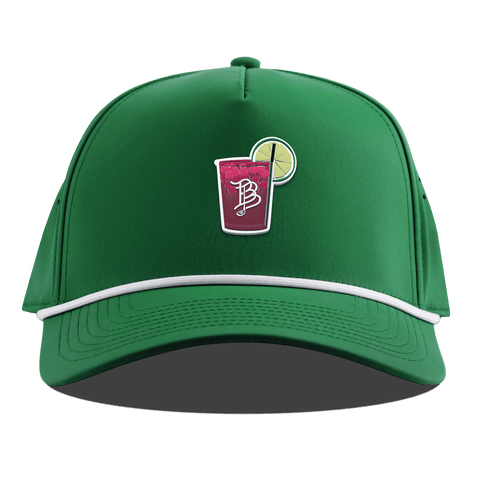 Transfusion Curved 5 Panel Rope Kelly Green