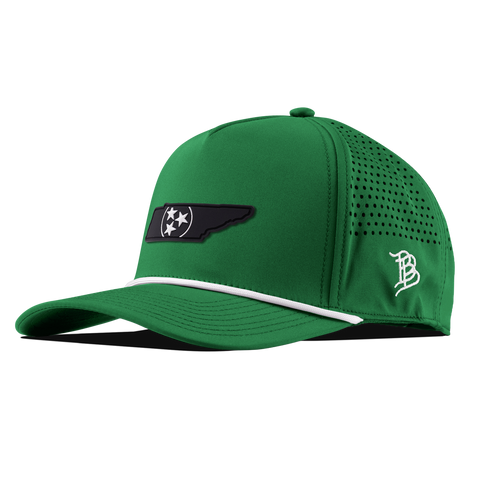 Tennessee Vintage Curved 5 Panel Rope Kelly Green