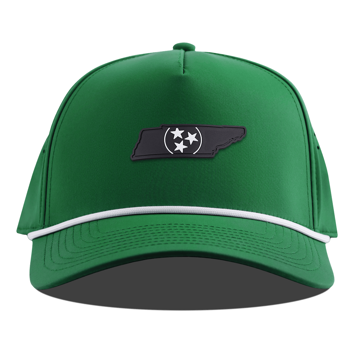 Tennessee Vintage Curved 5 Panel Rope Kelly Green