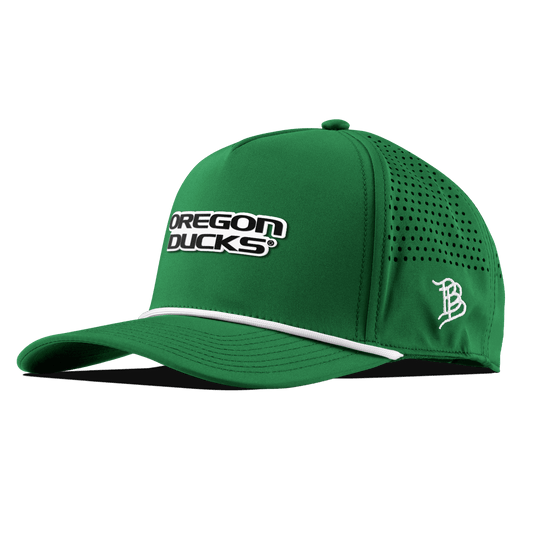 University of Oregon "Vintage Oregon Ducks" Curved 5 Panel Rope Kelly Green