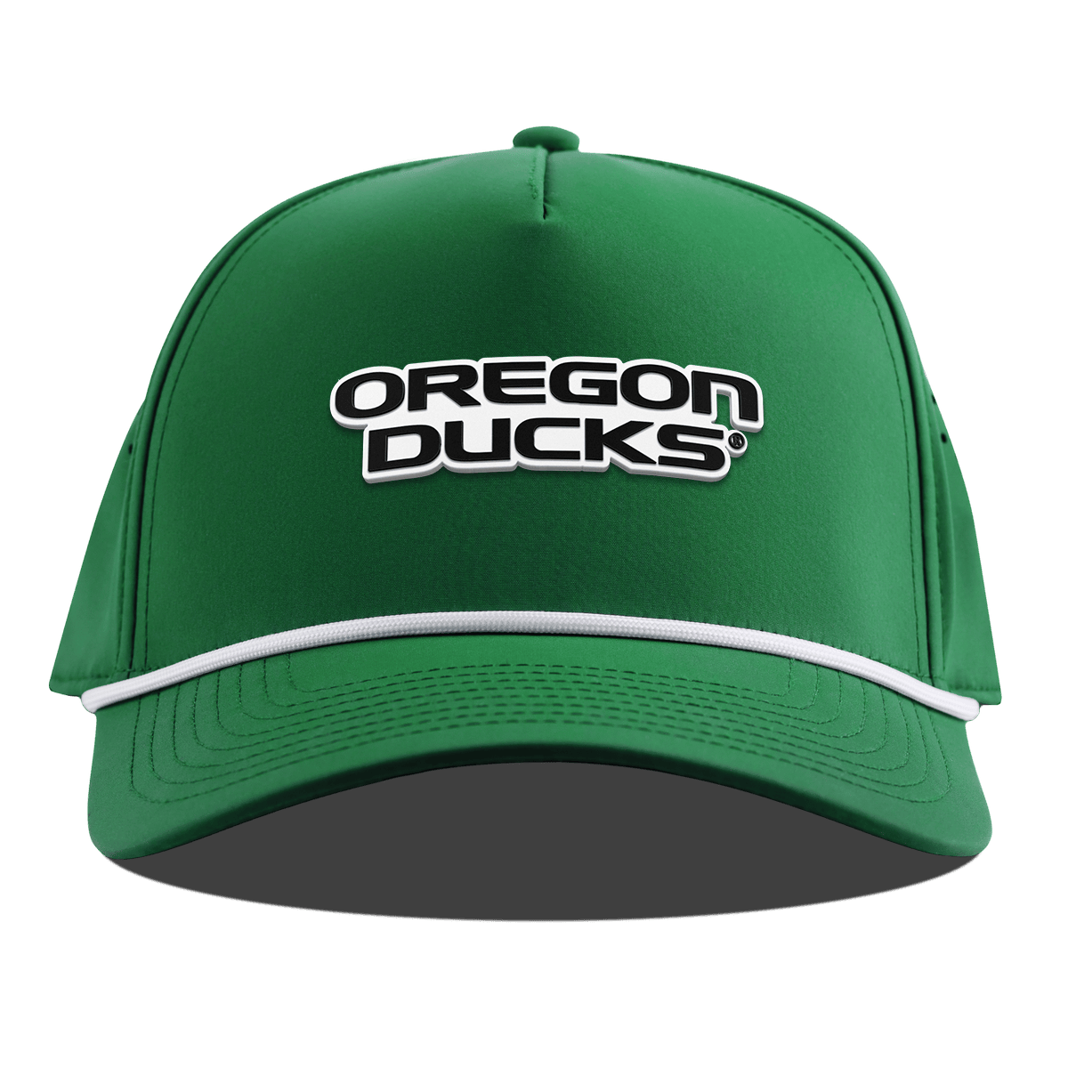 University of Oregon "Vintage Oregon Ducks" Curved 5 Panel Rope Kelly Green