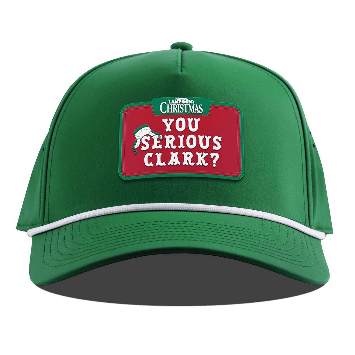 National Lampoon "You Serious Clark?" Curved 5 Panel Rope Kelly Green