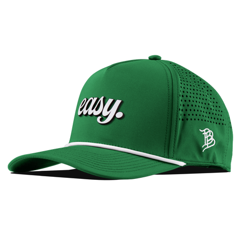 Easy Script Curved 5 Panel Rope Kelly Green