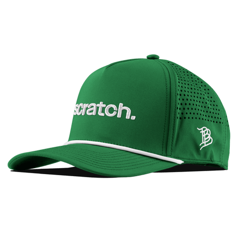 scratch. Curved 5 Panel Rope Kelly Green