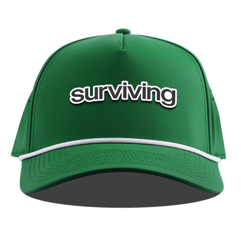 Surviving Curved 5 Panel Rope Kelly Green