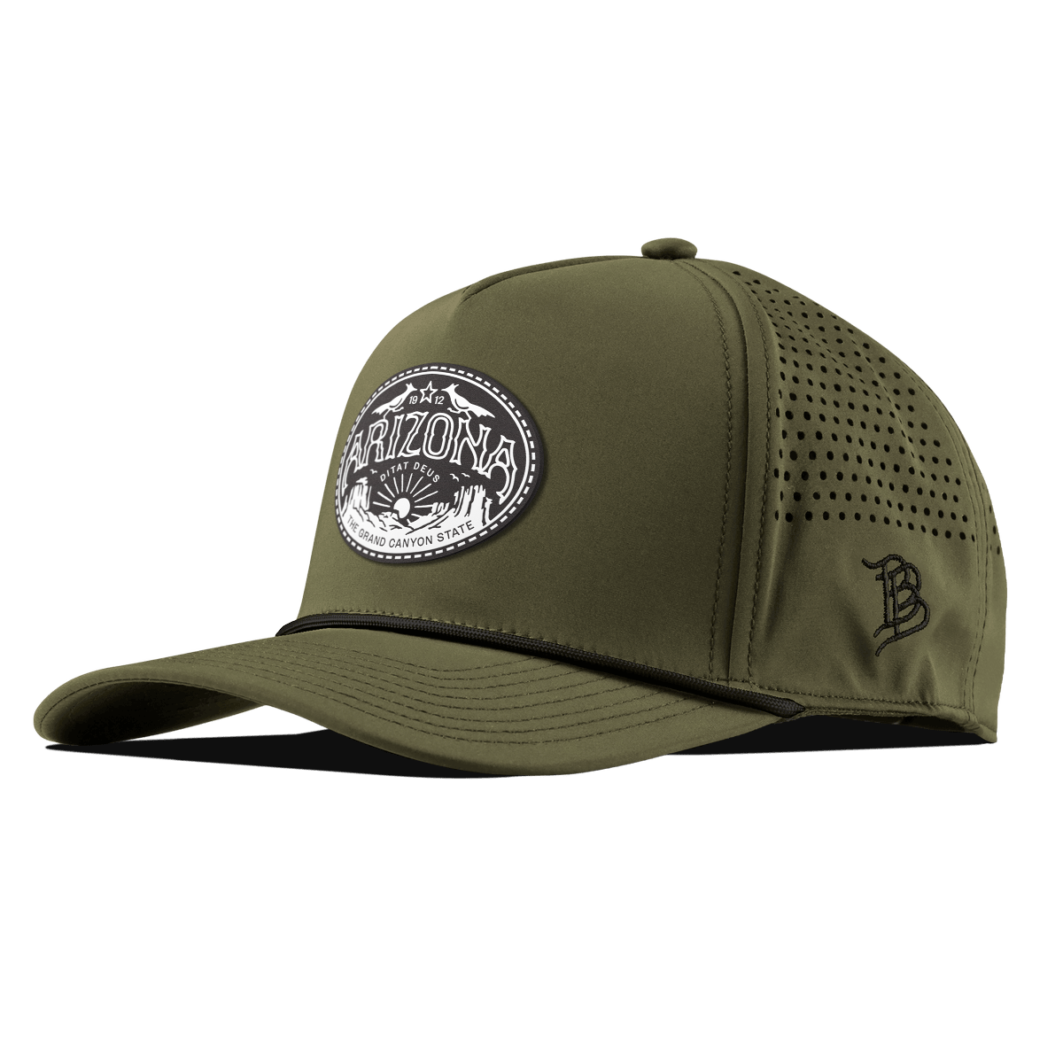 Arizona Traveler Curved 5 Panel Rope Loden