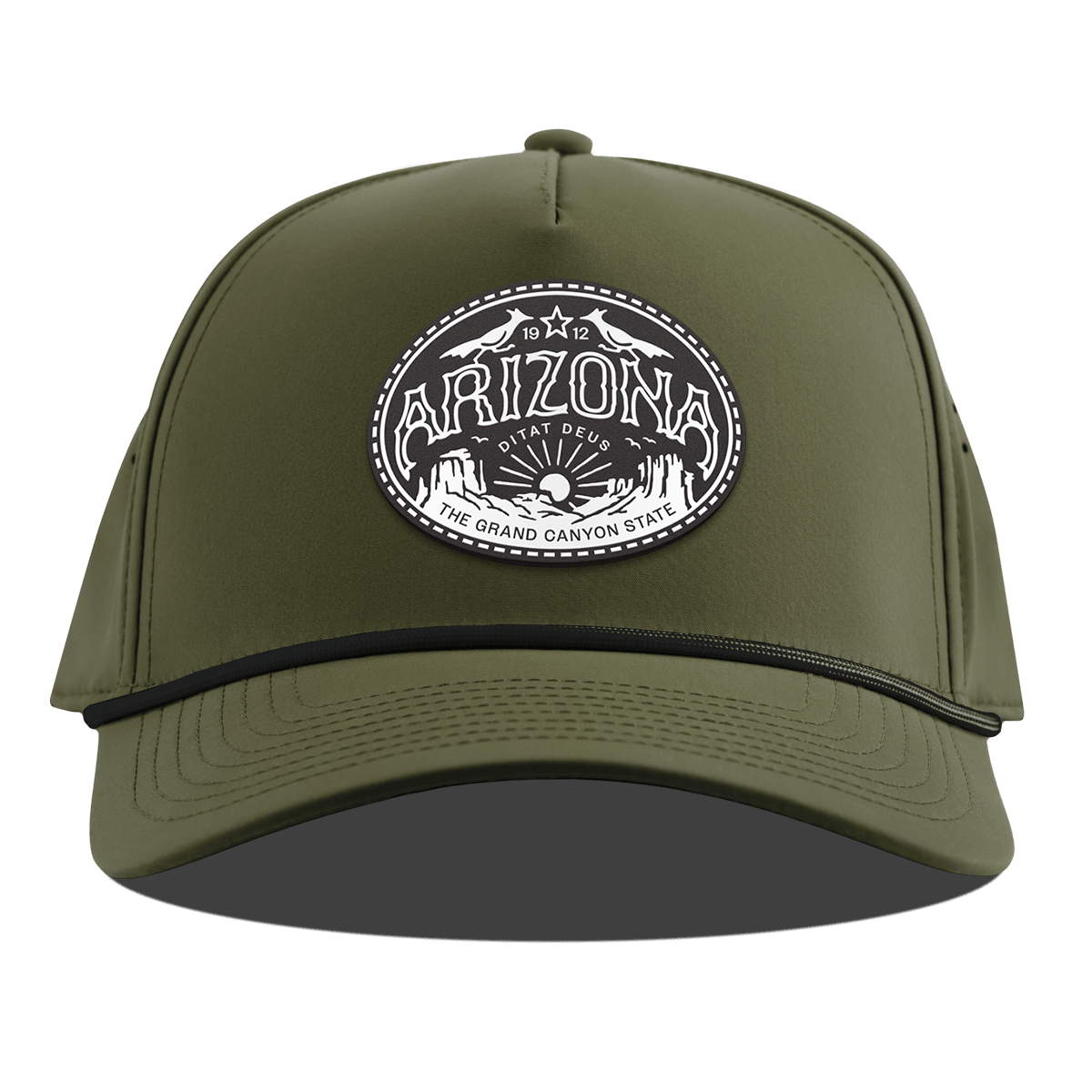 Arizona Traveler Curved 5 Panel Rope Loden