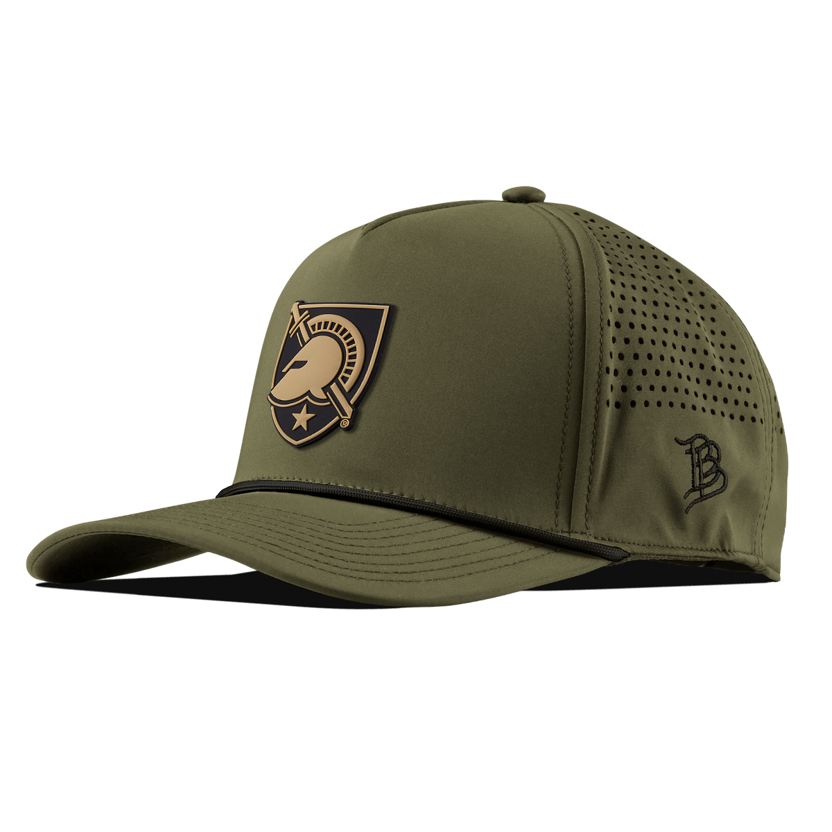 Army "Army Black Knights" Curved 5 Panel Rope Loden/Black