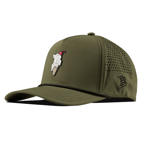 BB Drip Cone Curved 5 Panel Rope Loden