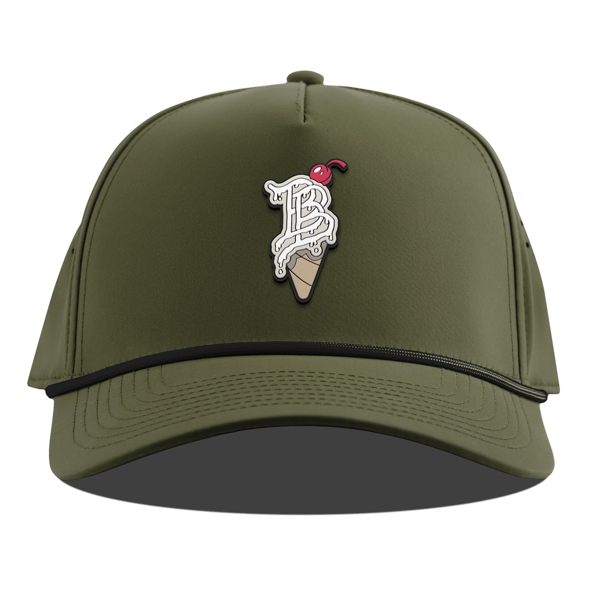 BB Drip Cone Curved 5 Panel Rope Loden