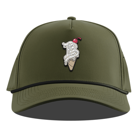 BB Drip Cone Curved 5 Panel Rope Loden