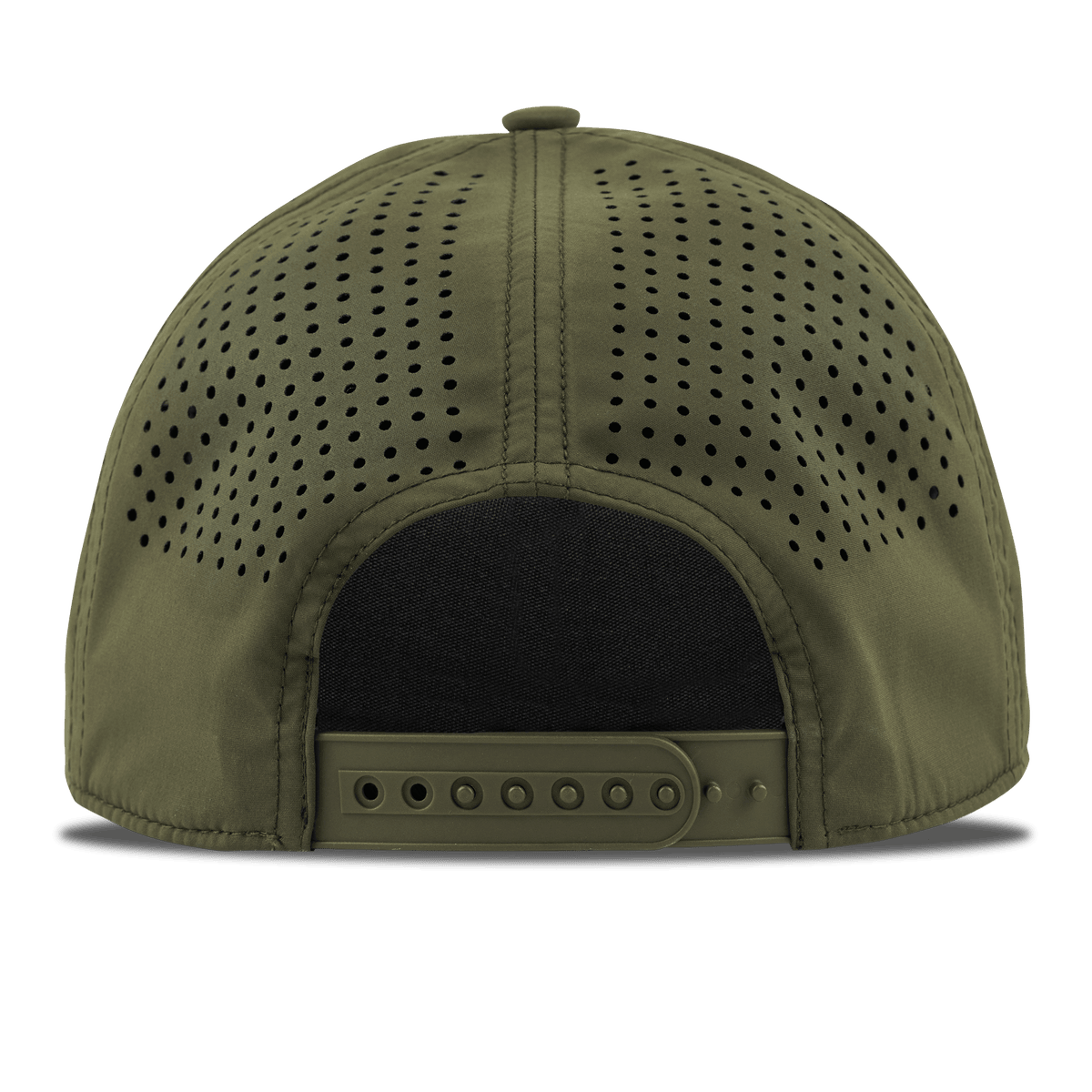 Old Glory Stealth Curved 5 Panel Rope Back Loden/Black