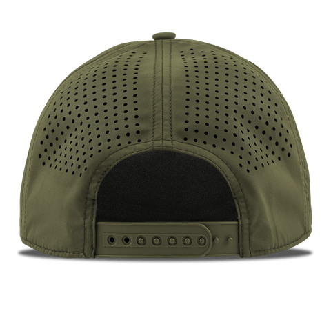 White Oak Curved 5 Panel Rope Loden