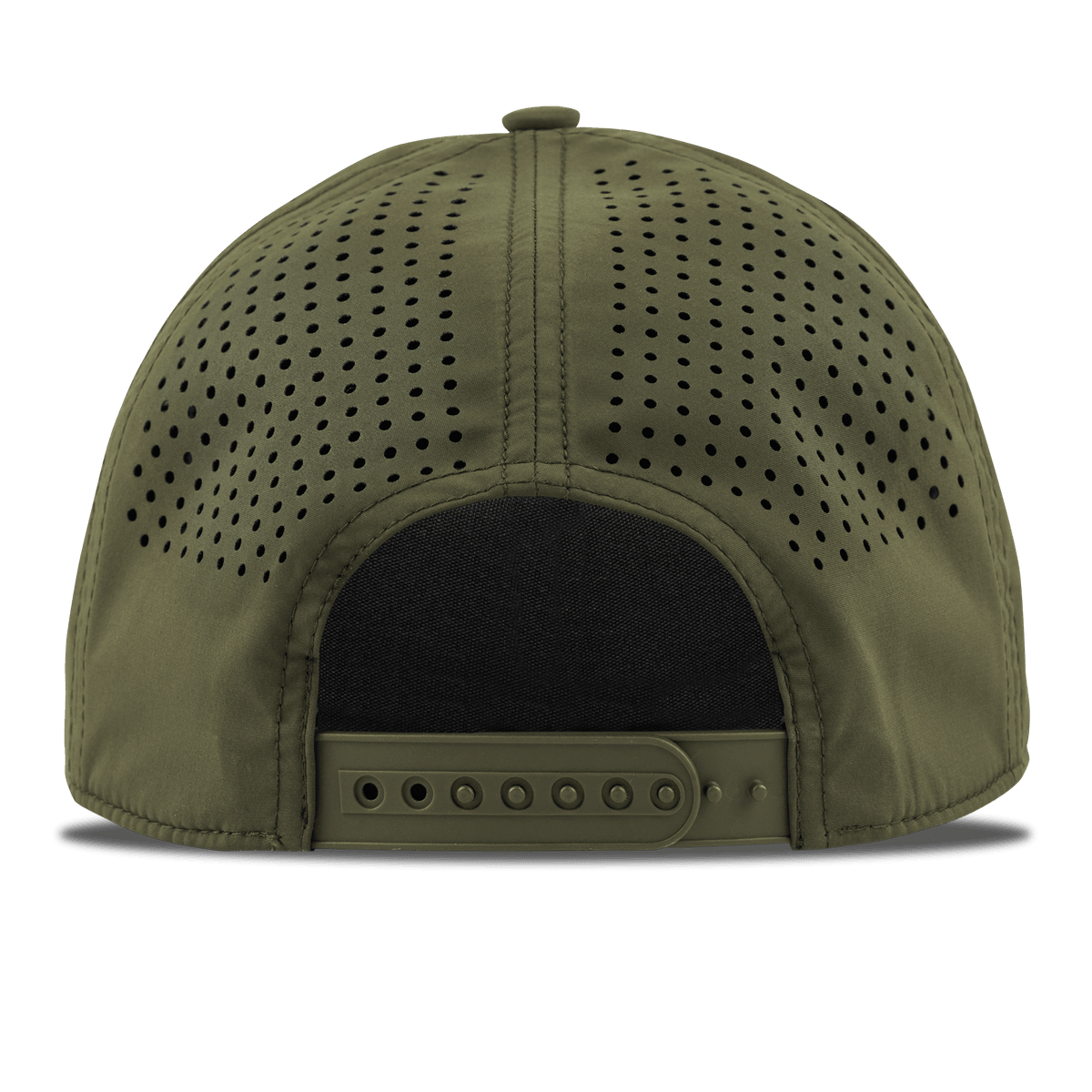 Caffeine & Chaos Curved 5 Panel Rope Back Loden