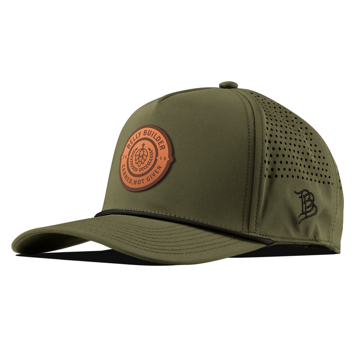 Belly Builder Curved 5 Panel Rope Loden
