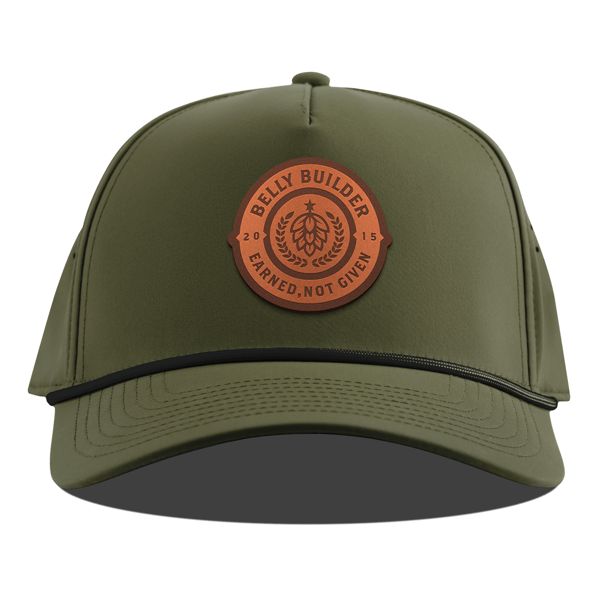 Belly Builder Curved 5 Panel Rope Loden