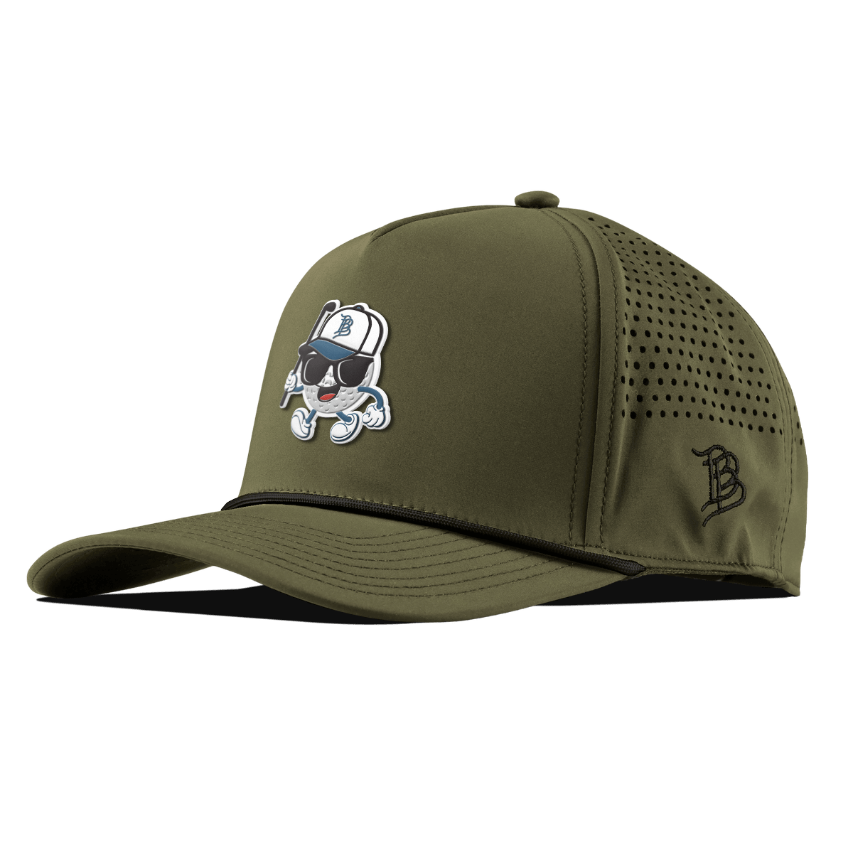 Bump 'n Run Curved 5 Panel Rope Loden