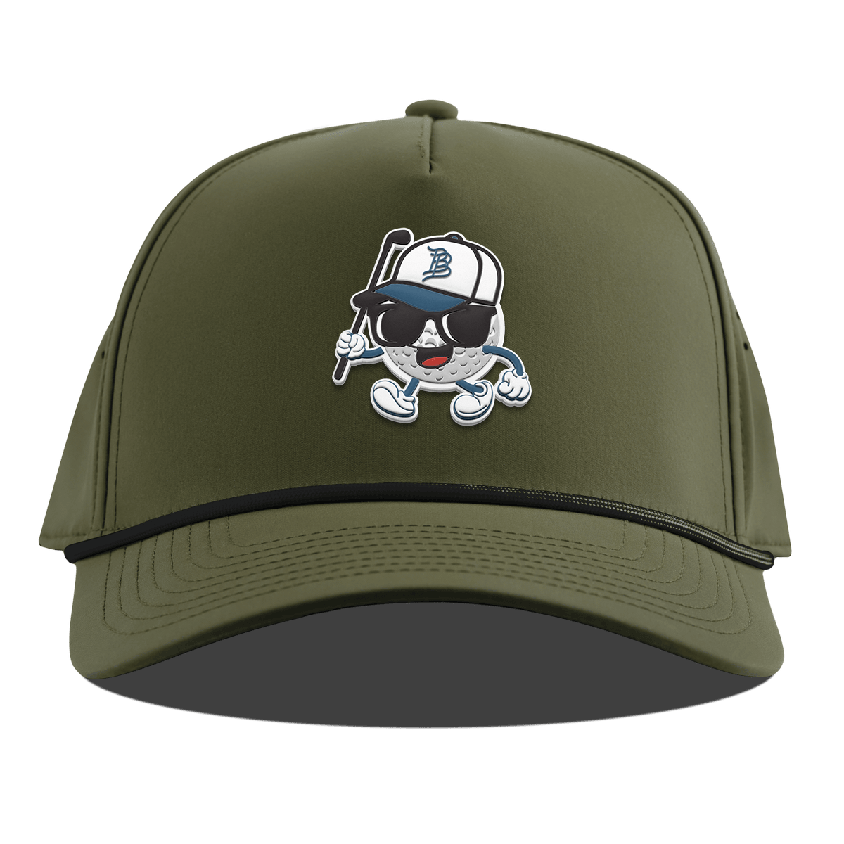 Bump 'n Run Curved 5 Panel Rope Loden