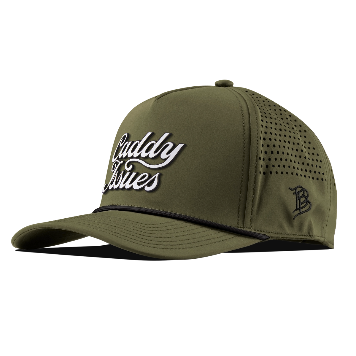 Caddy Issues Curved 5 Panel Rope Loden/Black 