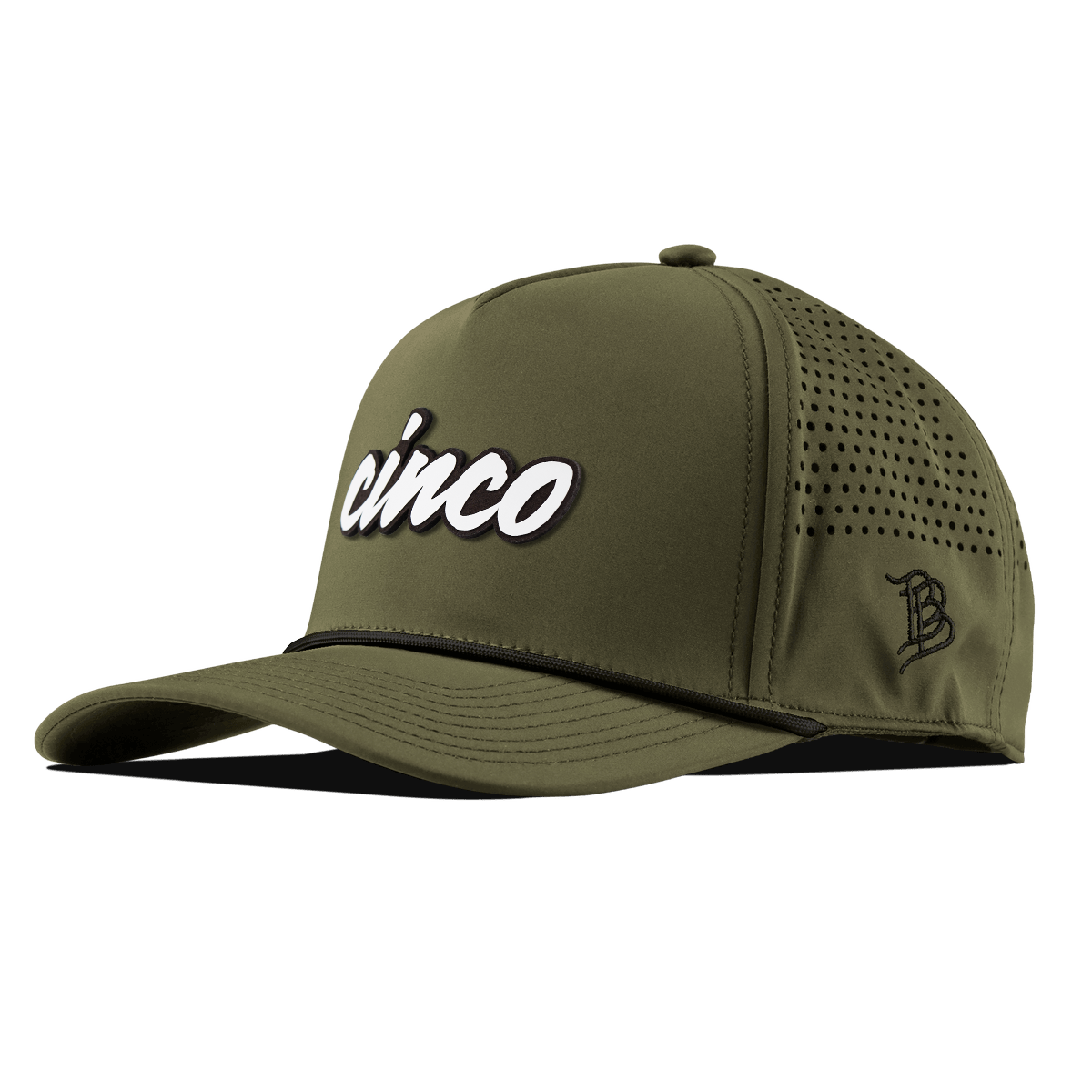 Cinco Script Curved 5 Panel Rope Loden