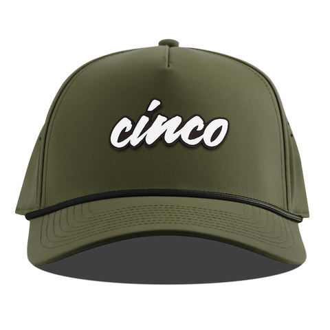 Cinco Script Curved 5 Panel Rope Loden