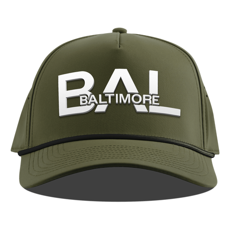 City Block Baltimore Curved 5 Panel Rope Loden