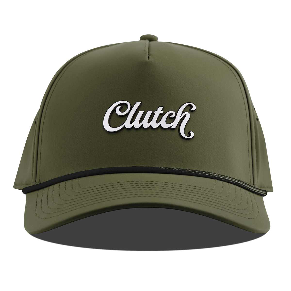 Clutch Script Curved 5 Panel Rope Loden