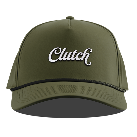 Clutch Script Curved 5 Panel Rope Loden