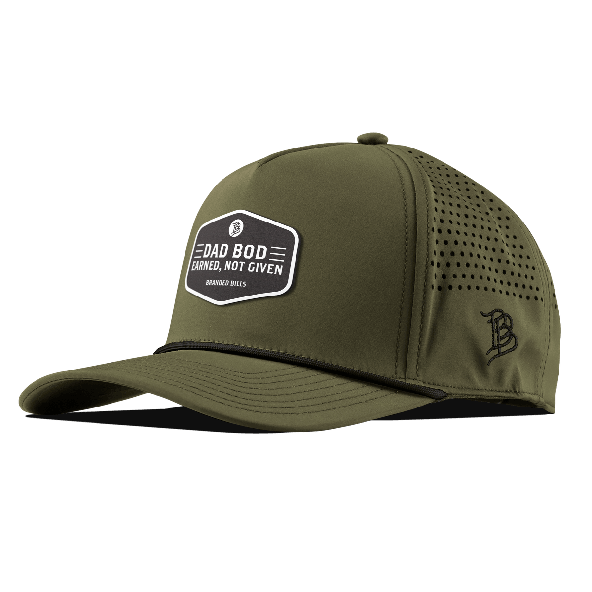 Dad Bod Curved 5 Panel Rope Loden
