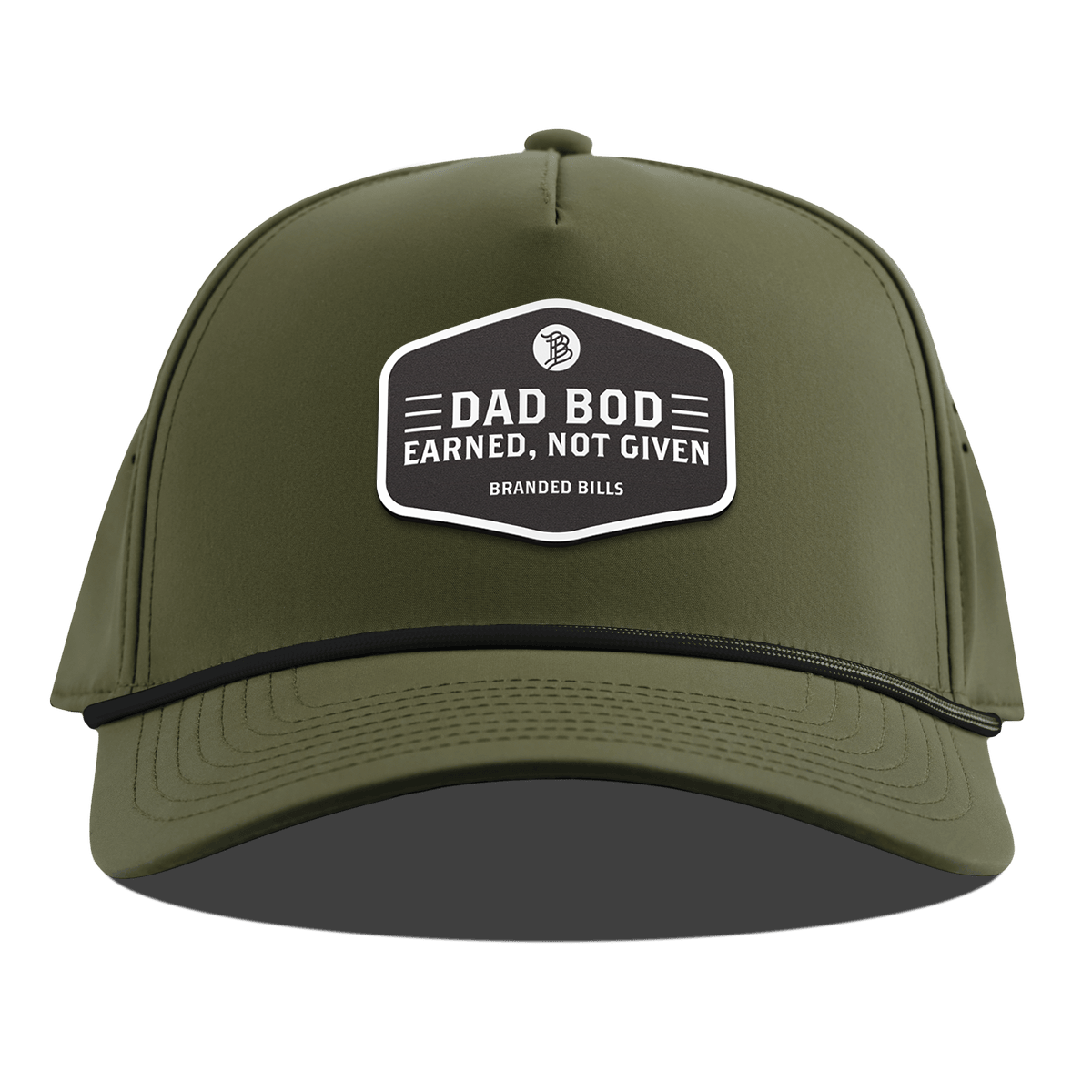 Dad Bod Curved 5 Panel Rope Loden