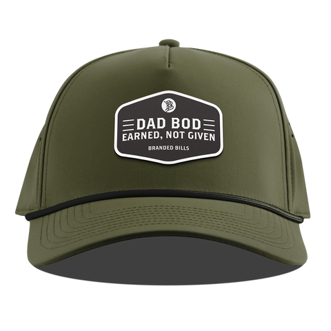 Dad Bod Curved 5 Panel Rope Loden