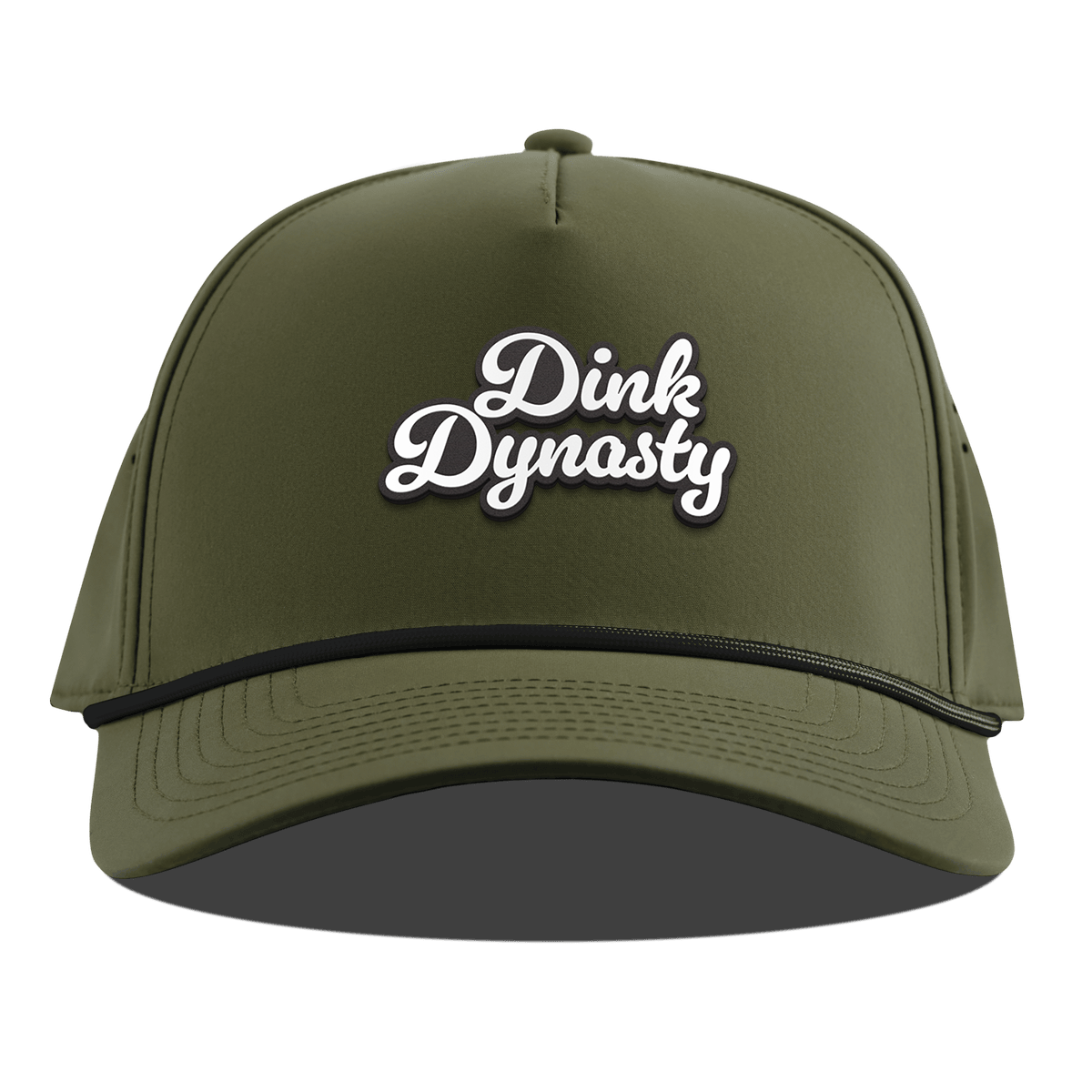 Dink Dynasty Script Curved 5 Panel Rope Loden