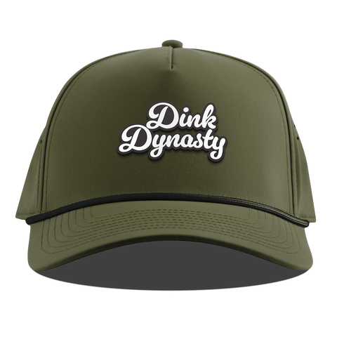 Dink Dynasty Script Curved 5 Panel Rope Loden