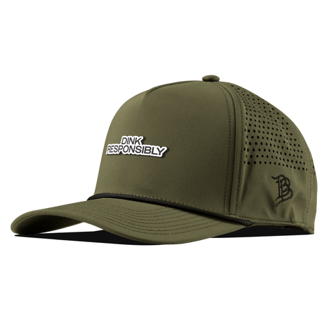 Dink Responsibly Curved 5 Panel Rope Loden