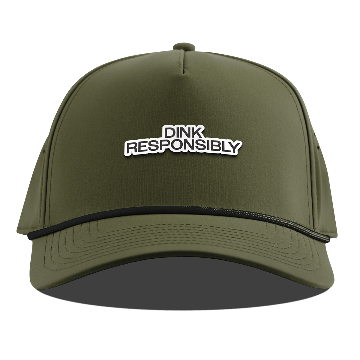 Dink Responsibly Curved 5 Panel Rope Loden