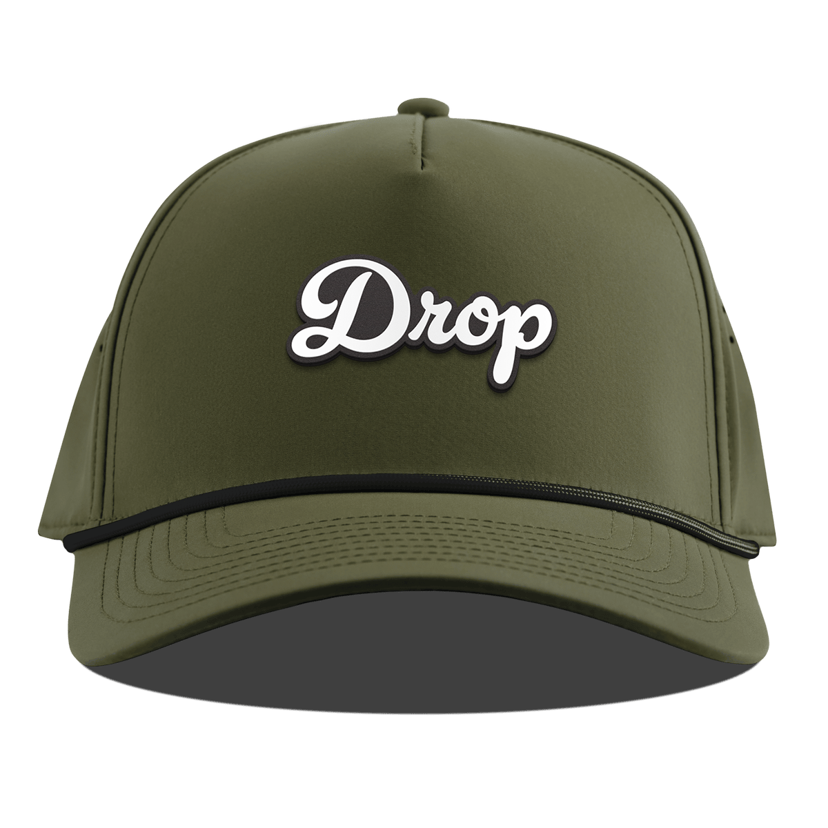 Drop Script Curved 5 Panel Rope Loden