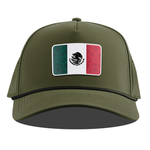 Fiesta Flag Curved 5 Panel Rope Loden