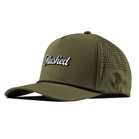Flushed Script Curved 5 Panel Rope Loden