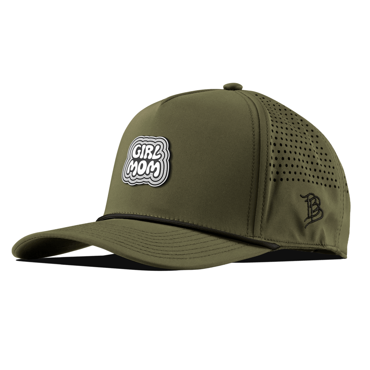 Girl Mom Curved 5 Panel Rope Loden