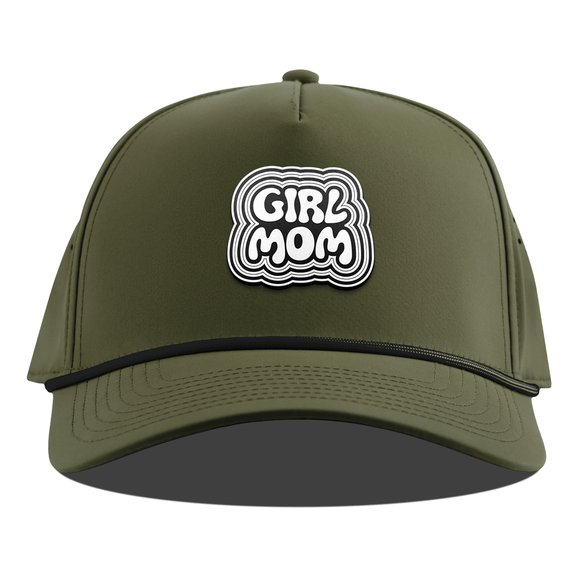 Girl Mom Curved 5 Panel Rope Loden