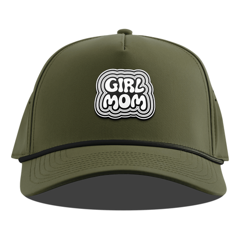 Girl Mom Curved 5 Panel Rope Loden