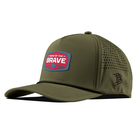 Home of the Brave Curved 5 Panel Rope Loden