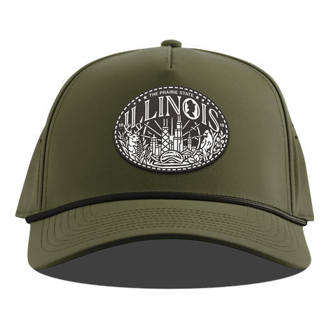 Illinois Traveler Curved 5 Panel Rope Loden