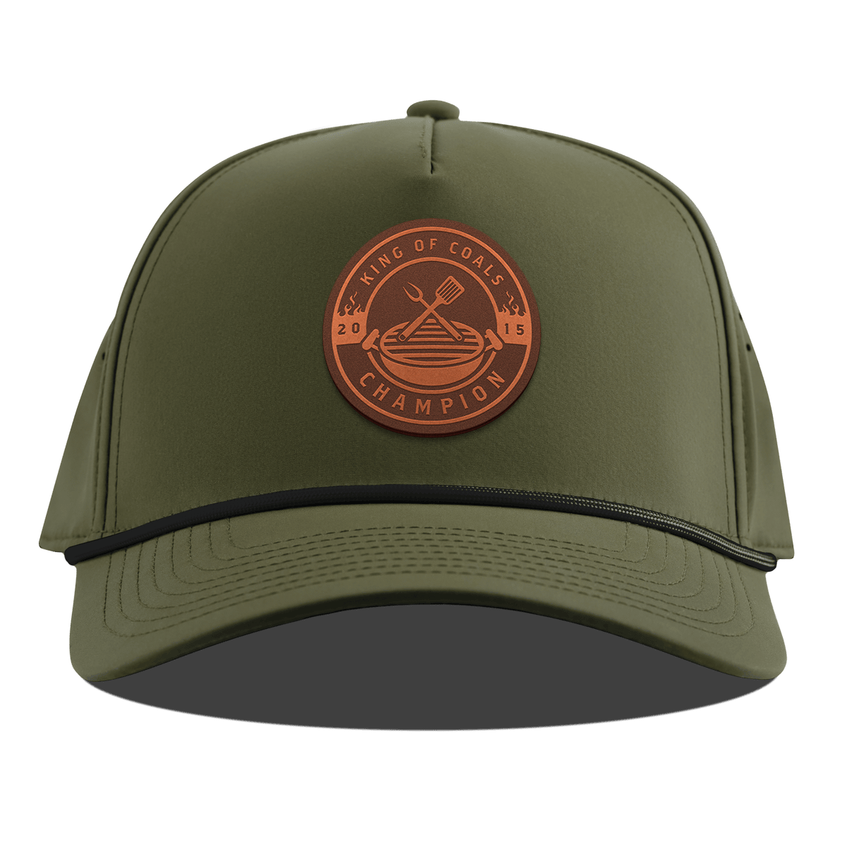 King of Coals Curved 5 Panel Rope Loden
